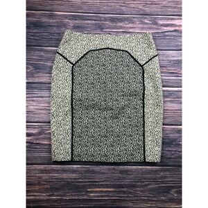 Halston Heritage Womens Size 10 Gray Short Mini Pencil Skirt Preowned